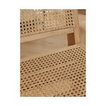 Solid wood design chair (guerrilla) with beauty flaws