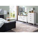 White-brown nightstand (post)