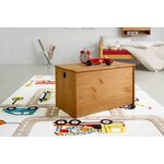 Solid wood storage box (alpine) intact