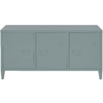 Gray metal cabinet (salino) intact