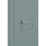 Gray metal cabinet (salino) intact