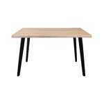 Brown-black dining table (risnabben) intact