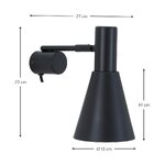 Wall lamp (sia) with a beauty flaw