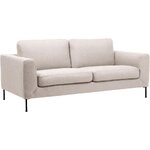 Šviesiai smėlio spalvos sofa (cucita) nepažeista