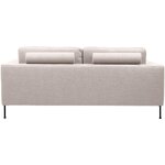 Šviesiai smėlio spalvos sofa (cucita) nepažeista