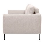 Šviesiai smėlio spalvos sofa (cucita) nepažeista