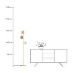 Golden design floor lamp (josie)