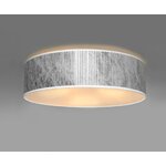 Pelēkbalta griestu lampa tres (sotto luce) neskarts
