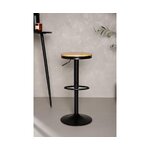 Bar stool with adjustable height conway (venture design) intact