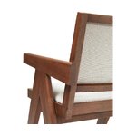 Brūnbalta dizaina krēsls (guerilla) neskarts