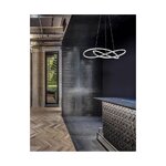 Sidabrinio dizaino led pakabukas martino (nova luce) nepažeistas