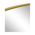 Aukso rėmo sieninis veidrodis (rytinis) nepažeistas
