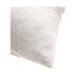 White cotton pillowcase (odile) 40x80 intact