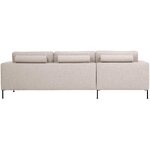 Light gray corner sofa (cucita) intact