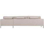 Light gray corner sofa (cucita) intact