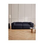 Mėlyna 2 dalių modulinė sofa (Lennon) nepažeista