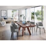 Extendable design dining table njal (besolux) intact