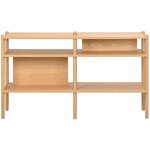 Helepruun Täispuit Disain Konsoollaud Holton (RW) 140cm