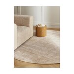 Helepruun Ümmargune Viskoosvaip (Jane) D=250