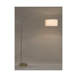 White-gold floor lamp (niels) intact