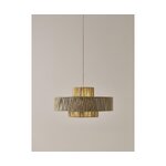 Gray pendant light (lace) intact