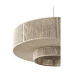 Gray pendant light (lace) intact