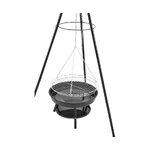 Outdoor fireplace with grill function greta (schou) intact
