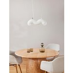 White Ceiling Lamp (Memphis)