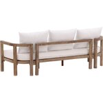 Solid wood garden sofa erica (venture design) intact