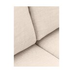 Large beige corner sofa (Russell) intact