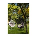 White hanging chair torres (bizzotto) intact