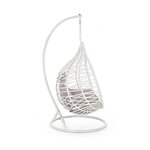 White hanging chair torres (bizzotto) intact