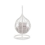 White hanging chair torres (bizzotto) intact