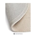 Bēšs vilnas dizaina paklājs (Kadey) 200x300