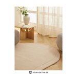 Bēšs vilnas dizaina paklājs (Kadey) 200x300