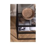Black small coffee table netz (venture design) intact