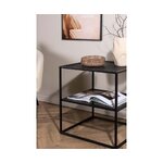 Black small coffee table netz (venture design) intact