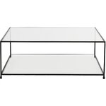 Glass coffee table matrix (jotex) with cosmetic flaws.