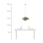 Colorful design pendant light (lace) intact