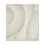 Beige koristeellinen seinäkoristelu (massimo), jossa kauneusvirhe