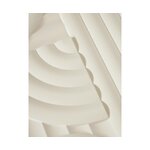 Beige koristeellinen seinäkoristelu (massimo), jossa kauneusvirhe