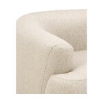 Beige armchair (sofia) intact