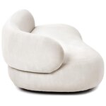 Cream design sofa (alba) with a beauty flaw.