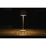 Paristokäyttöinen led-pöytävalaisin justin (lucide), jossa kauneusvirhe