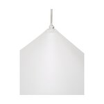 Металлический белый подвесной светильник (алилия) неповрежденный