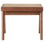 Solid wood bench (inside) intact