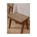 Solid wood bench (inside) intact