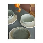 Gray-white dinnerware set 12-piece (sali) intact