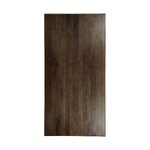 Dark brown solid wood dining table oscar (anderson) 180x90 with blemishes.