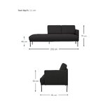 Must Kanapee (Fluente) 202cm